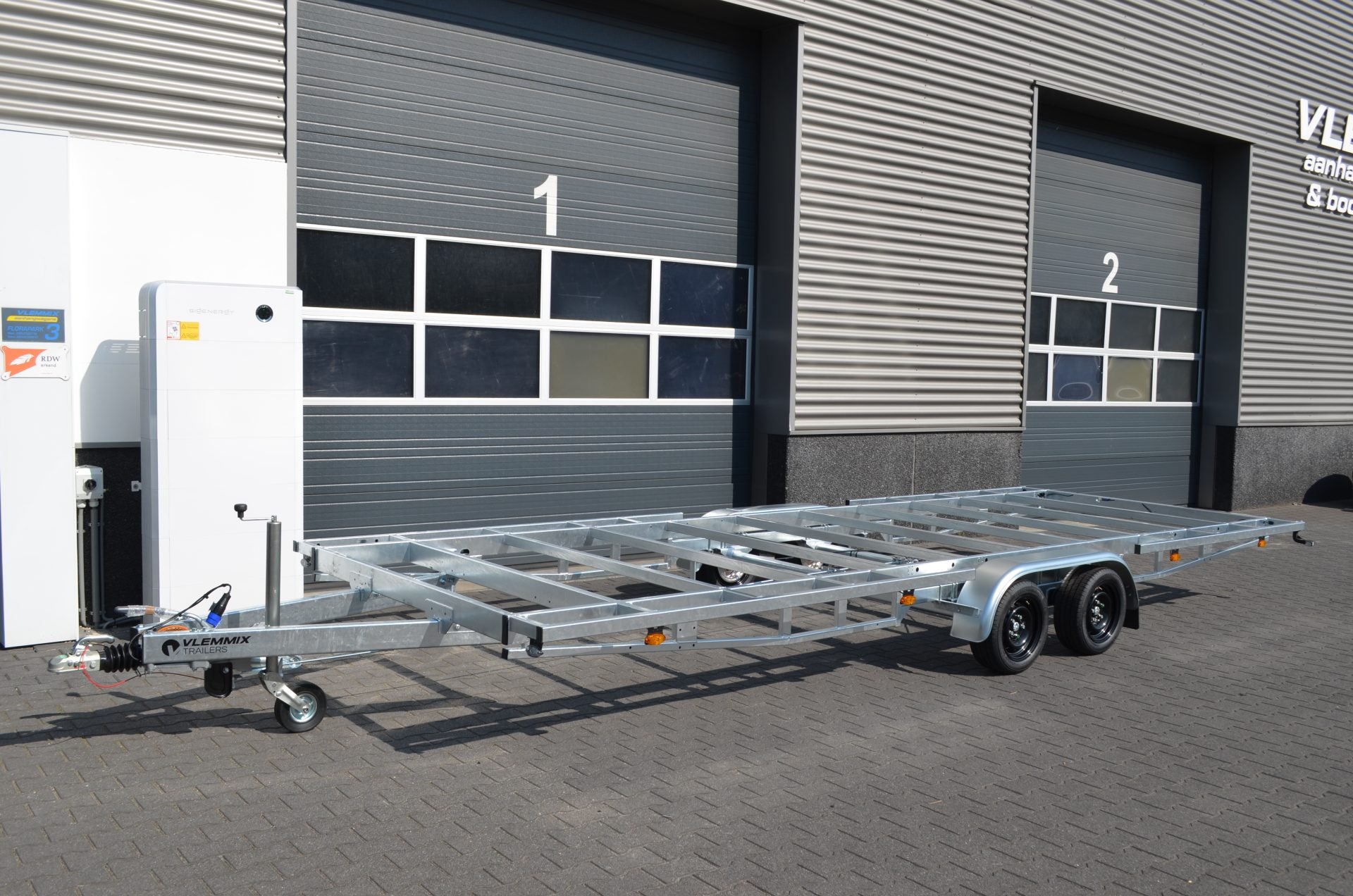 Remolque Tiny House Plataforma 6,6 x 2,44 m - 2880 Kg - 2 ejes