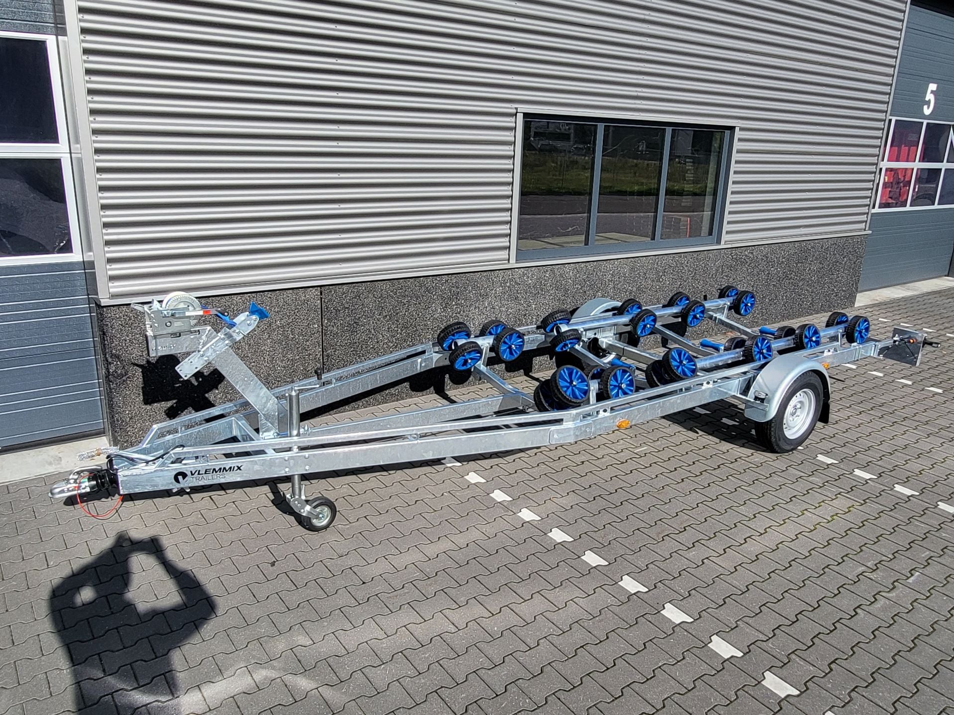 Remolque Náutico Multirodillo Flex-Roll 6,31 x 2,20 m - 1400 Kg - 1 eje