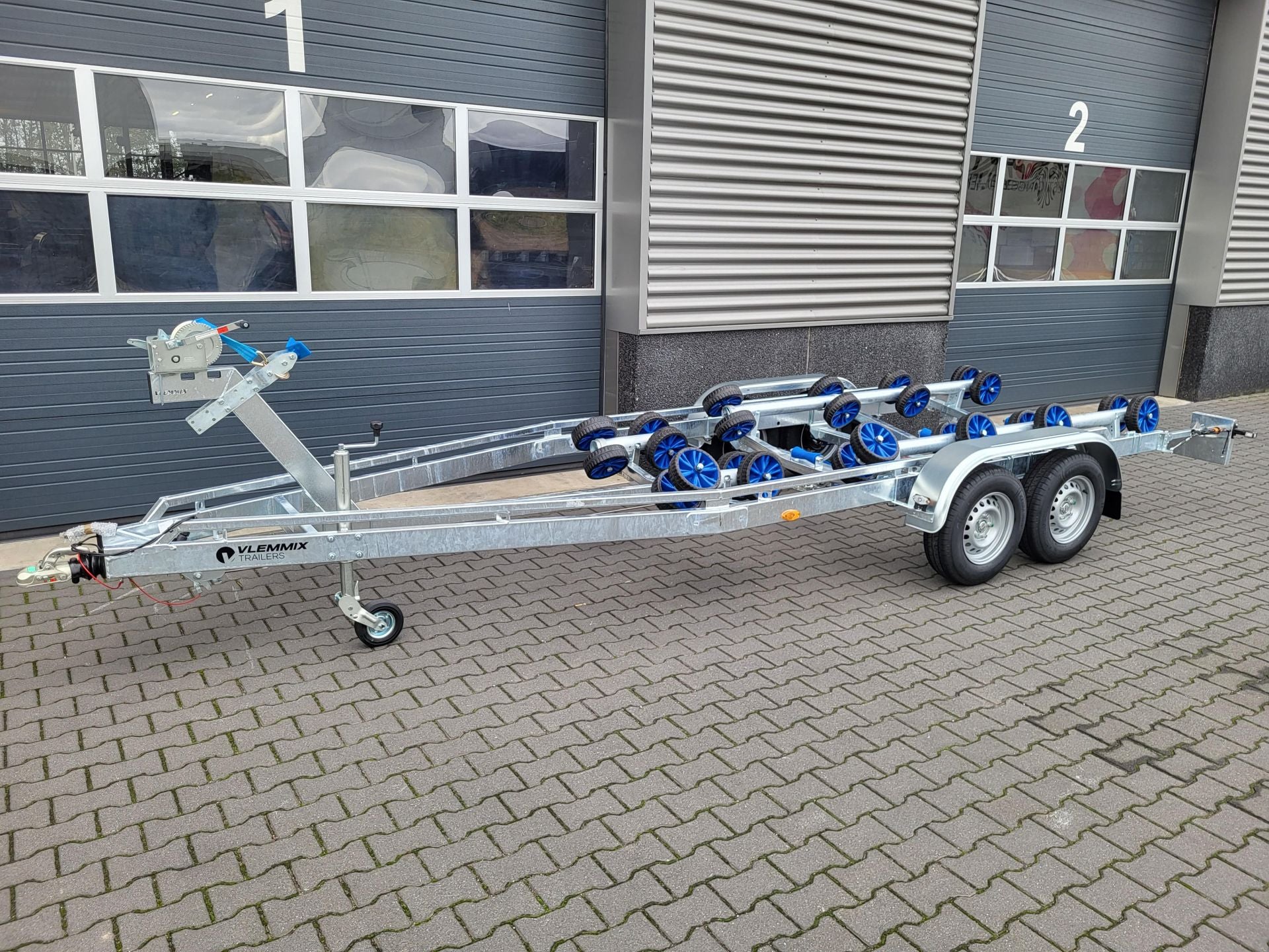 Remolque Náutico Multirodillo Flex-Roll 6,31 x 2,25 m - 2200 Kg - 2 ejes