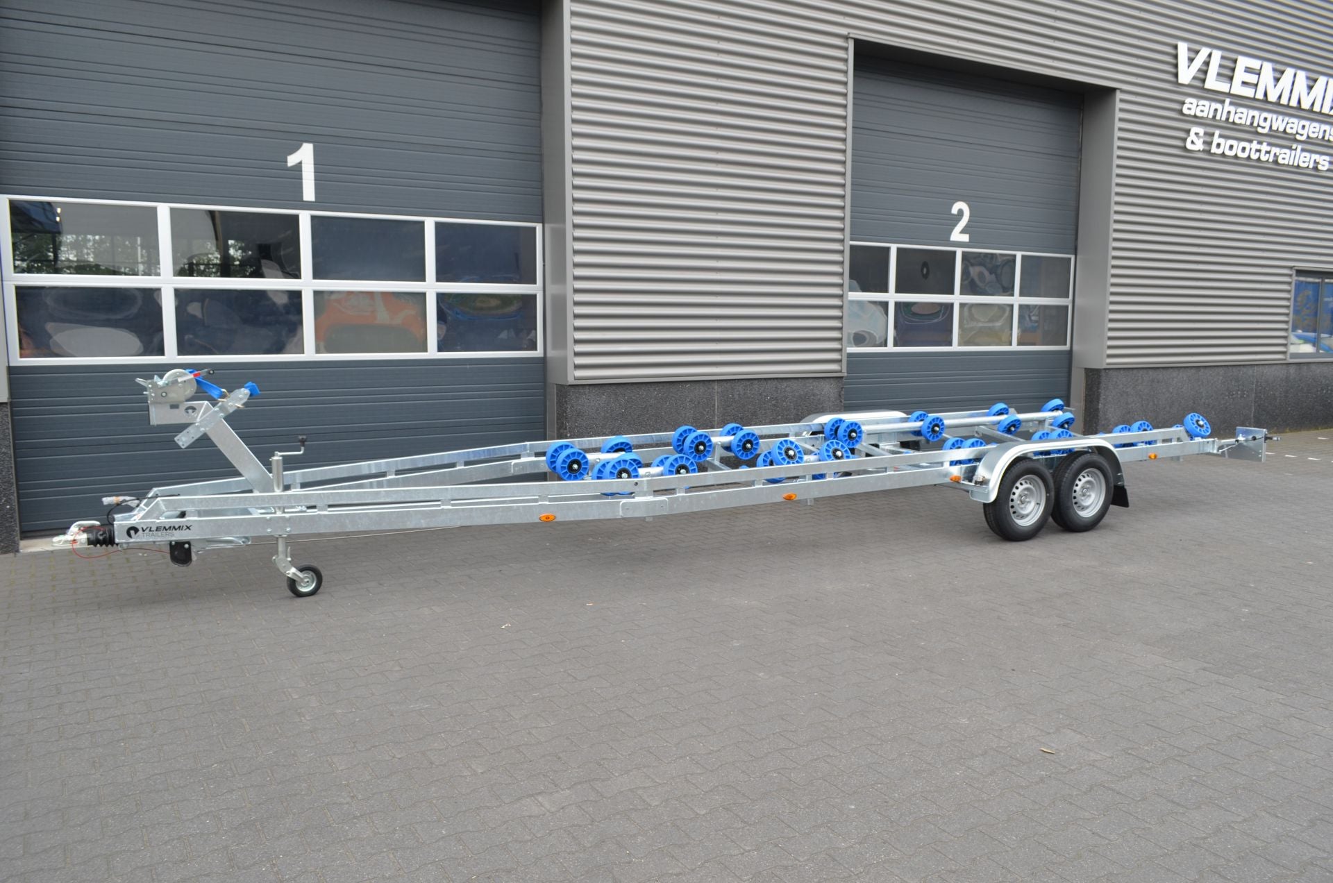 Remolque Náutico Multirodillo Flex-Roll 9,20 x 2,55 m - 2800 Kg - 2 ejes