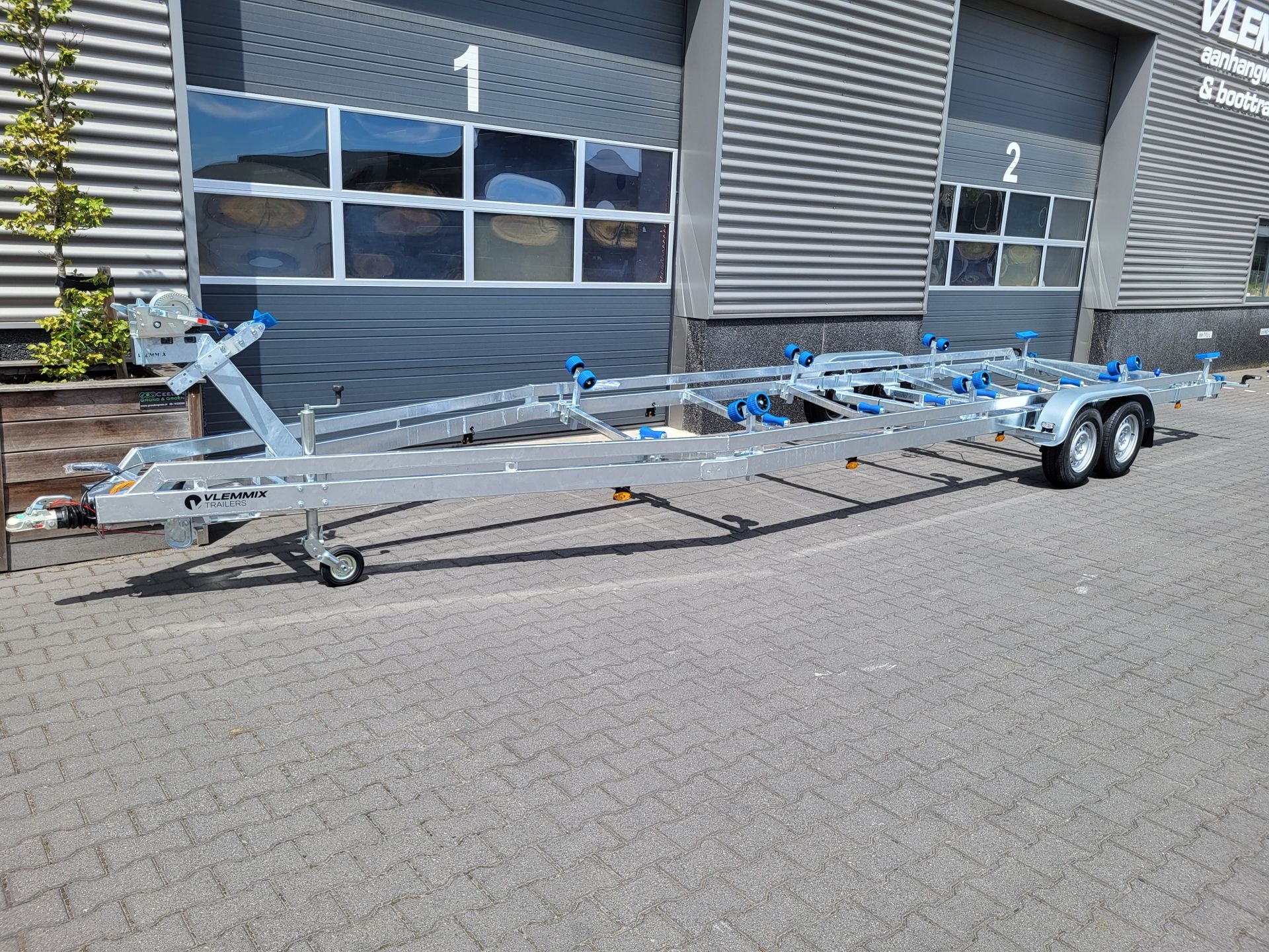 Remolque Barco 10,00 x 2,55 m - 2800 Kg - 2 ejes