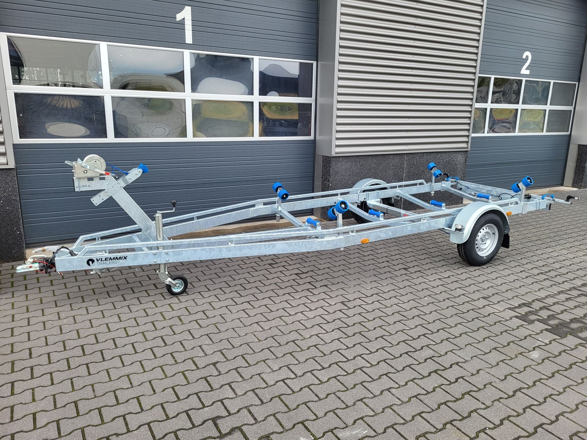 Remolque Barco 6,31 x 2,25 m - 1400 Kg - 1 eje
