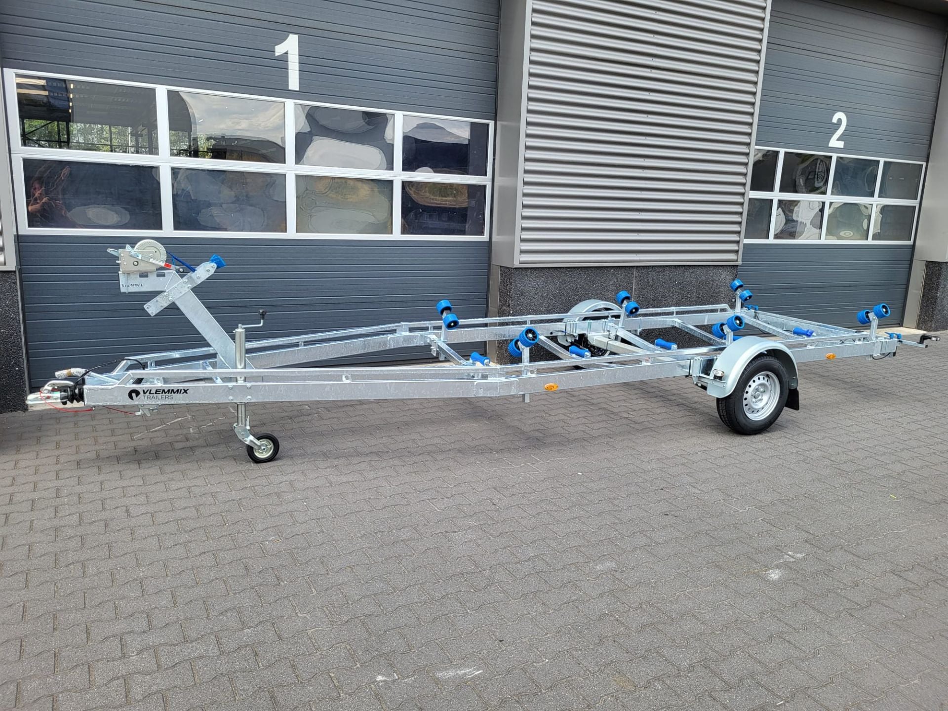 Remolque Barco 7,00 x 2,25 m - 1370 Kg - 1 eje