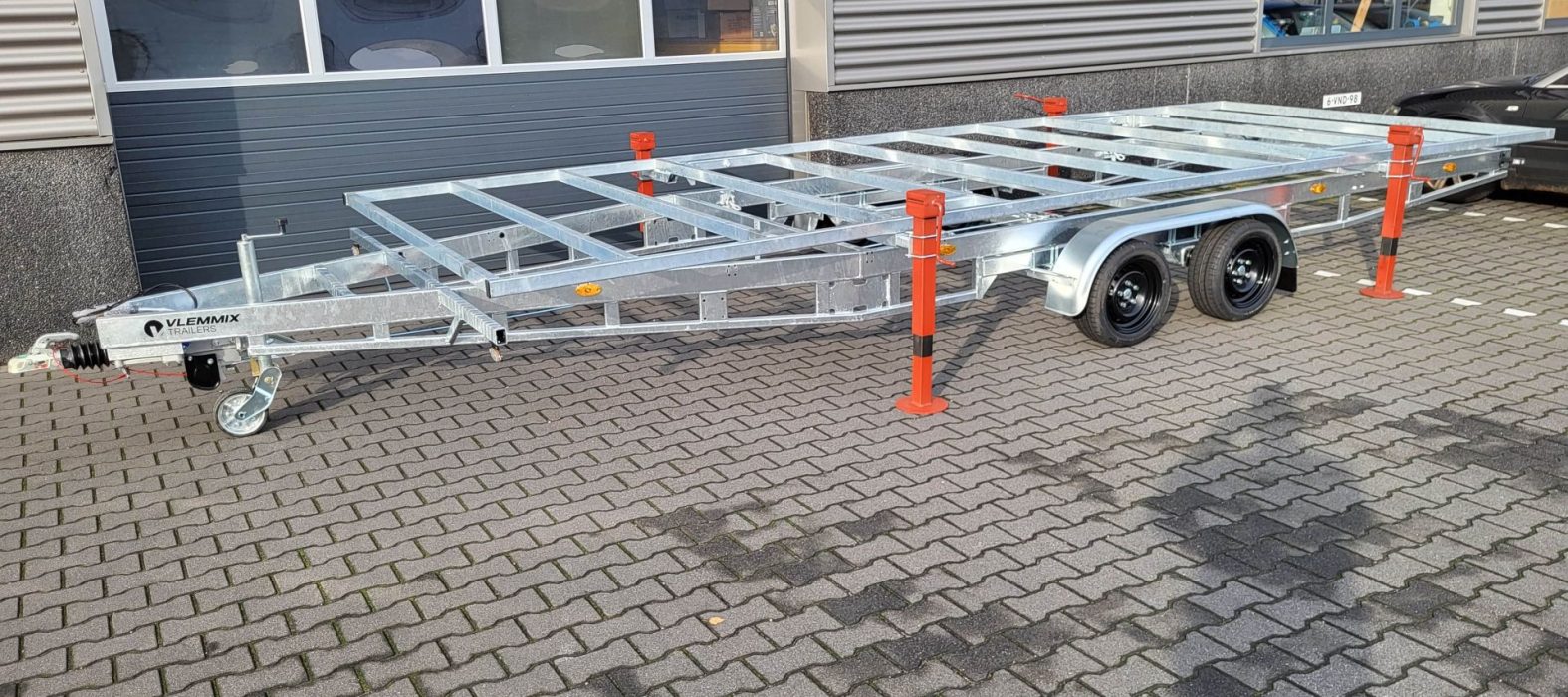 Remolque Desmontable 7,2 x 2,44 m - 2950 Kg - 2 ejes