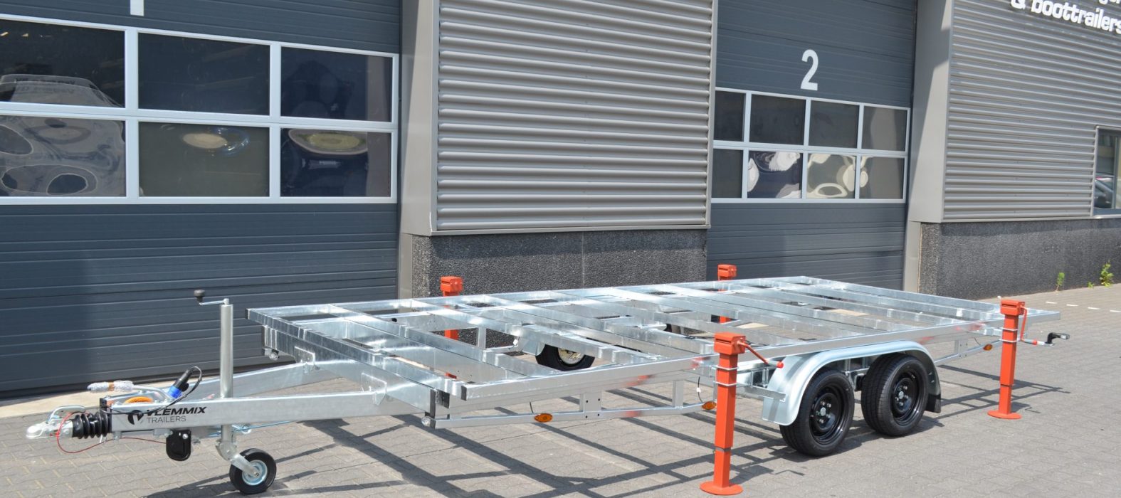 Remolque Desmontable 6 x 2,44 m - 2970 Kg