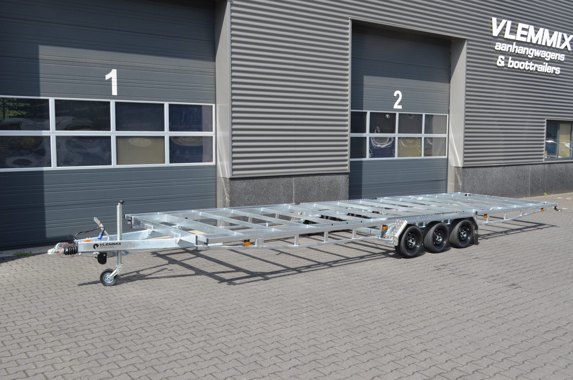 Remolque Tiny House Clásico 6 x 2,44 m - 2860 Kg - 3 ejes