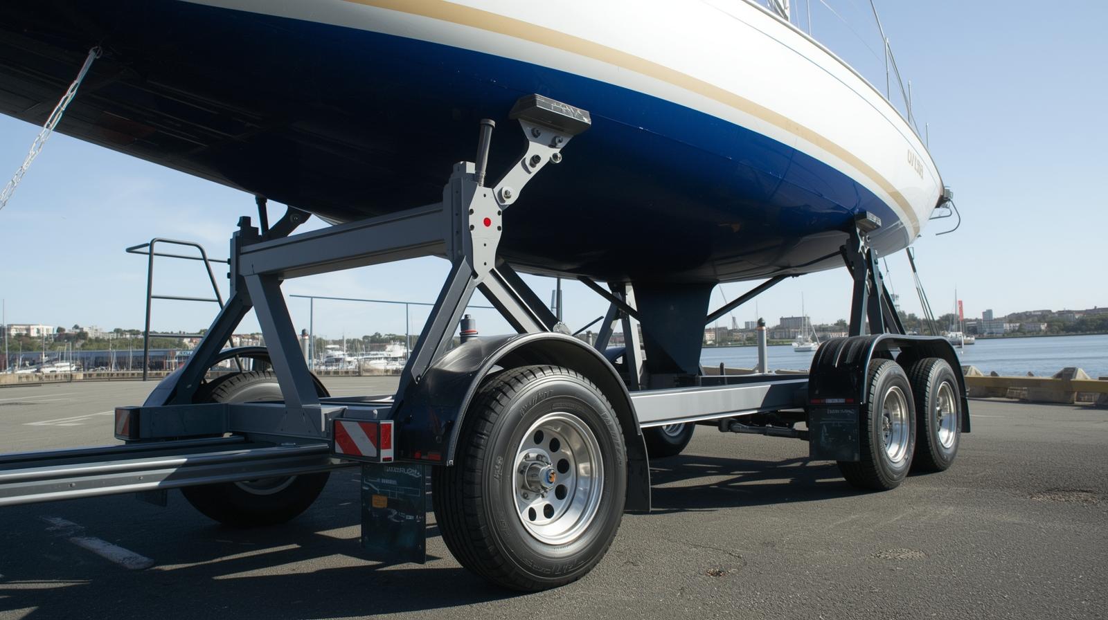 remolque de velero
