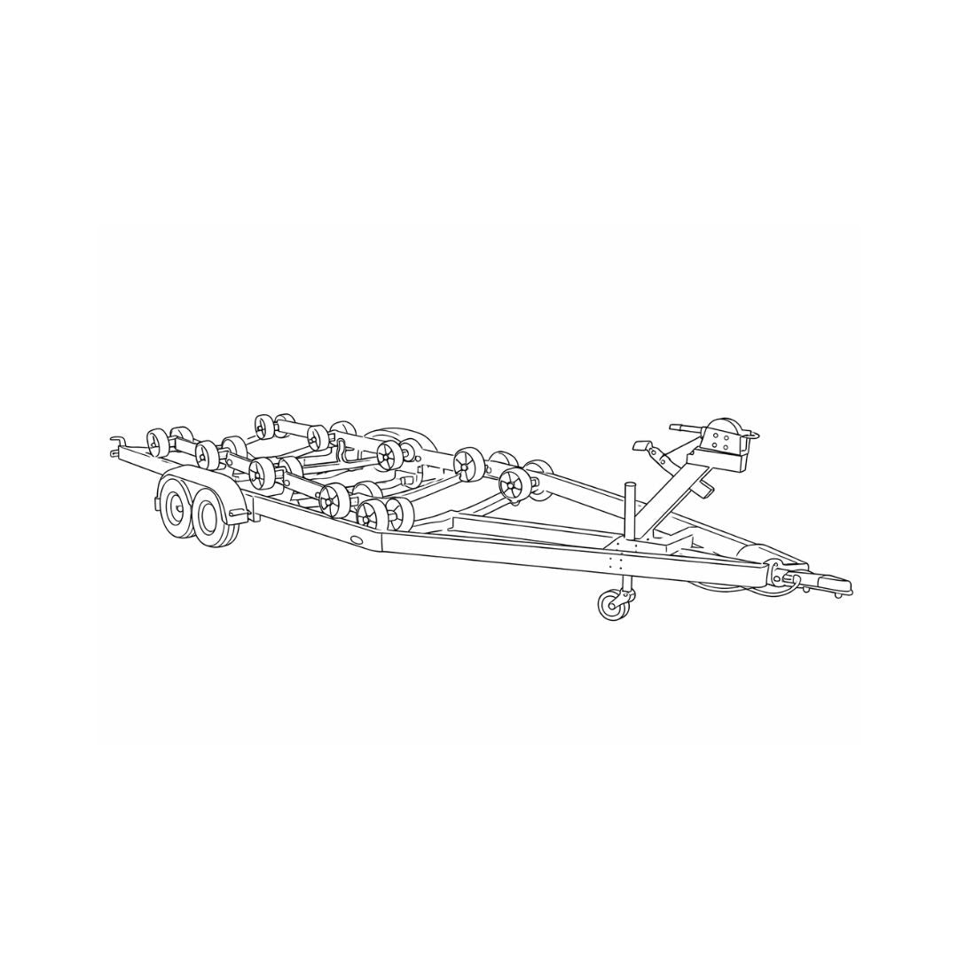 Remolques para Barco Multirodillo Flex Roll