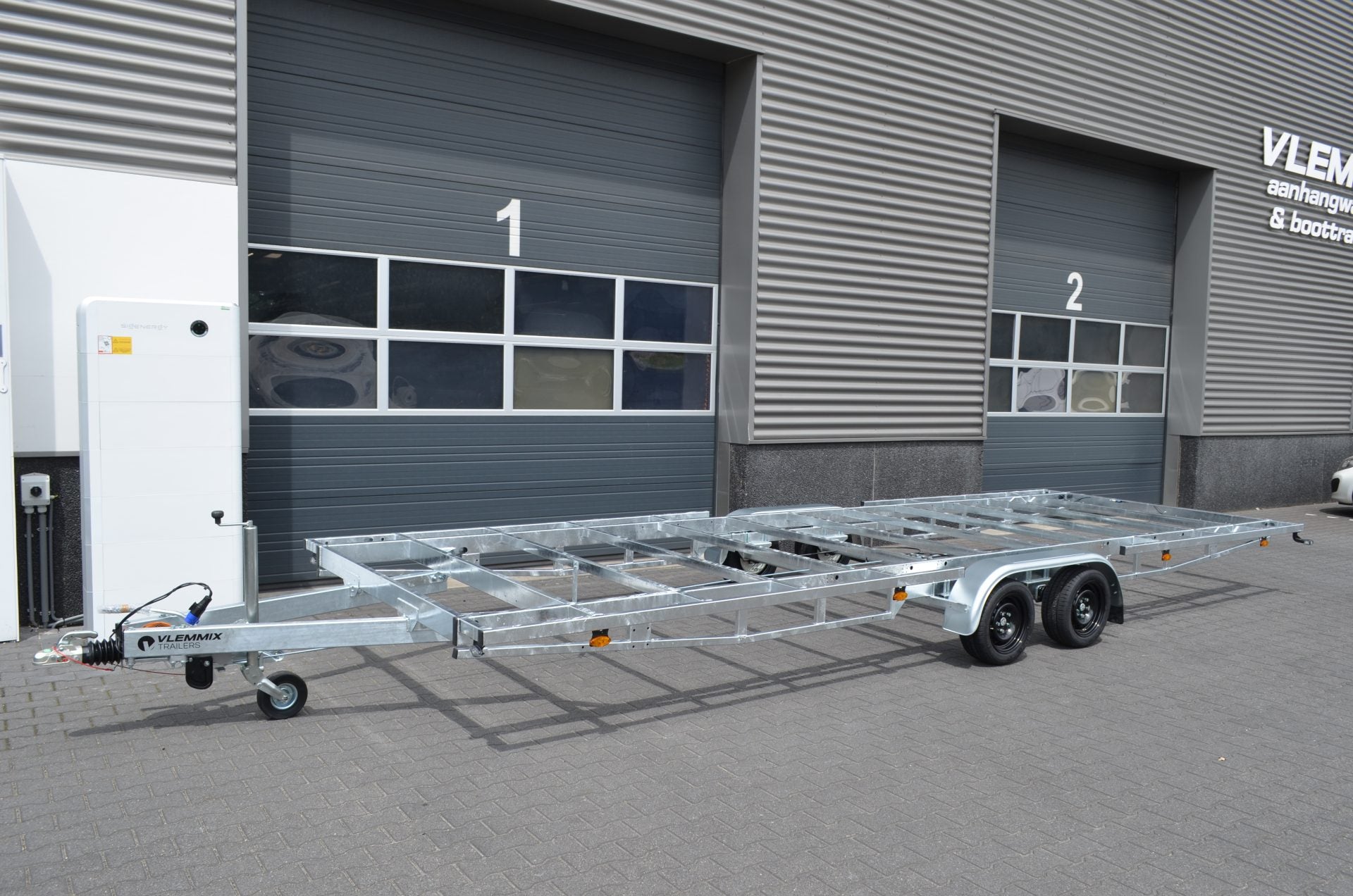 Remolque Tiny House Plataforma 7,2 x 2,44 m - 2850 Kg - 2 ejes