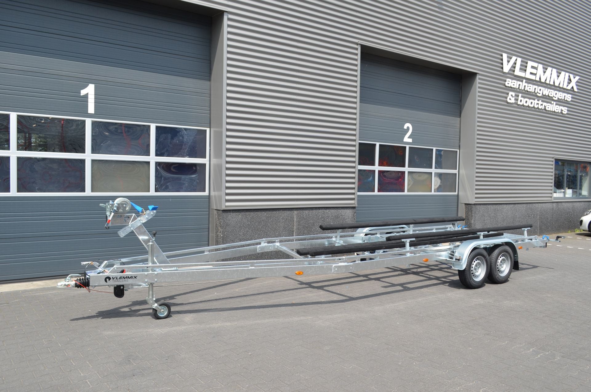 Remolque Náutico Patines 8,40 x 2,55 m - 2130 Kg