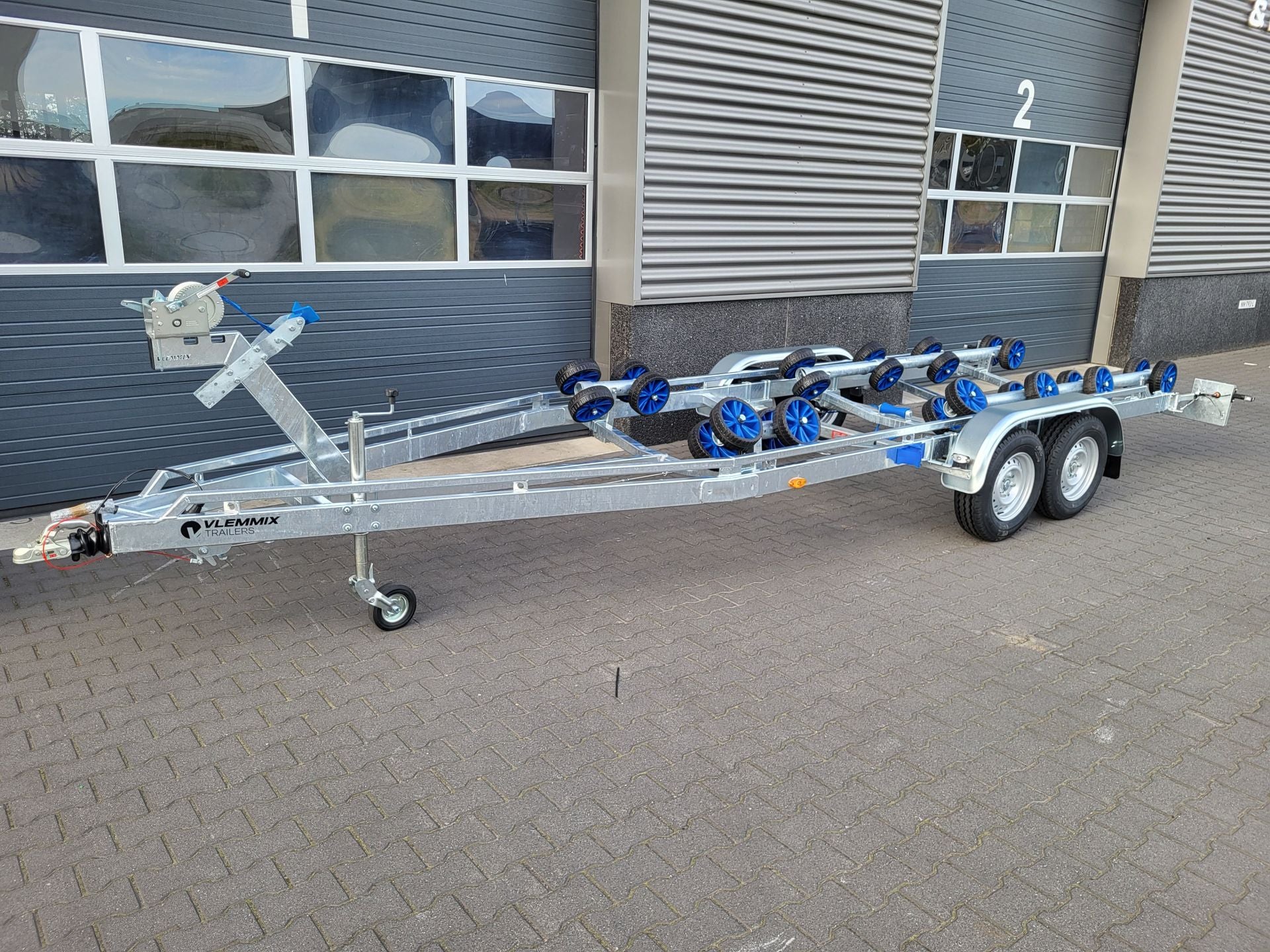 Remolque Náutico Multirodillo Flex-Roll 7,00 x 2,25 m - 2450 Kg - 2 ejes