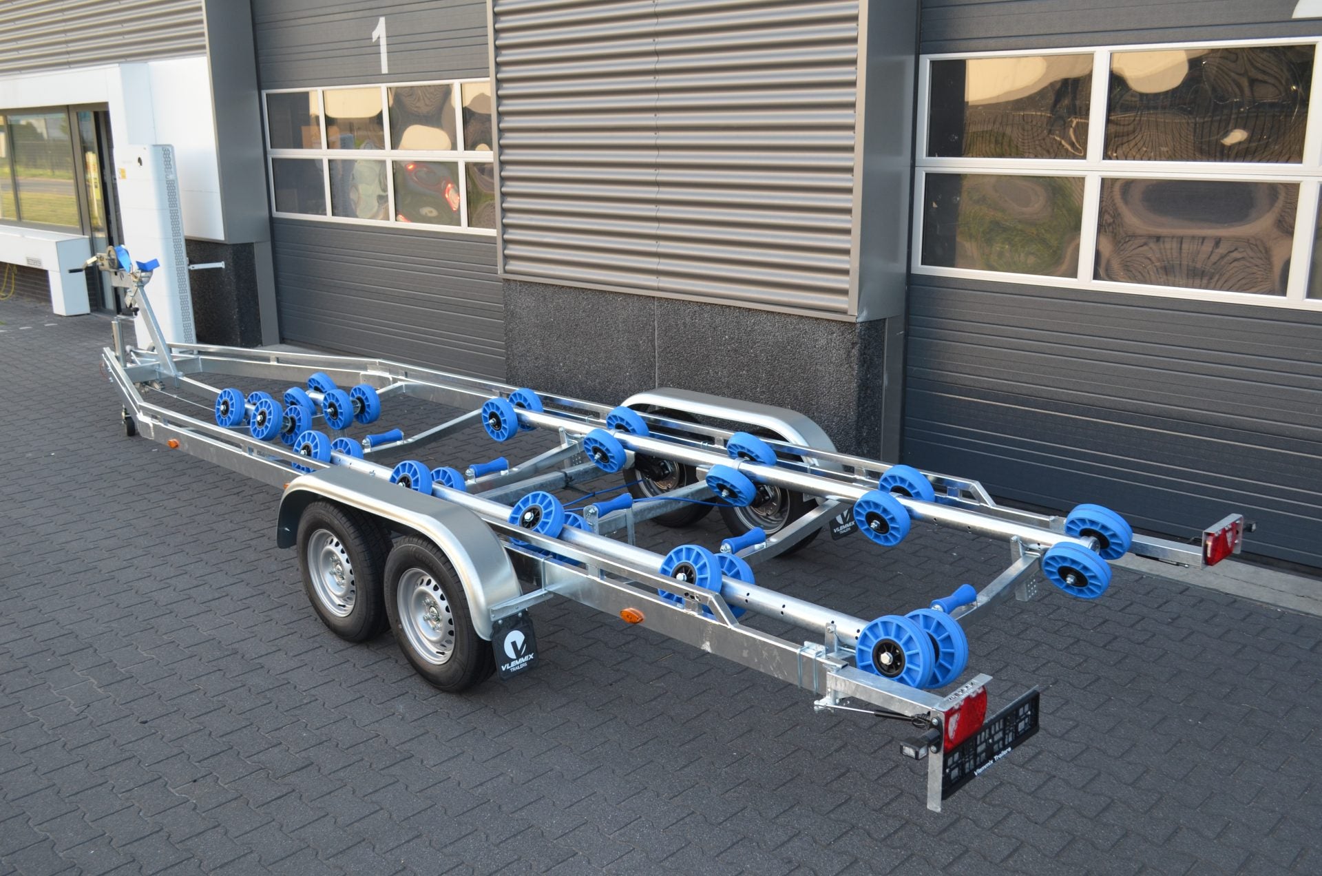 Remolque Náutico Multirodillo Flex-Roll 8,40 x 2,55 m - 2390 Kg - 2 ejes