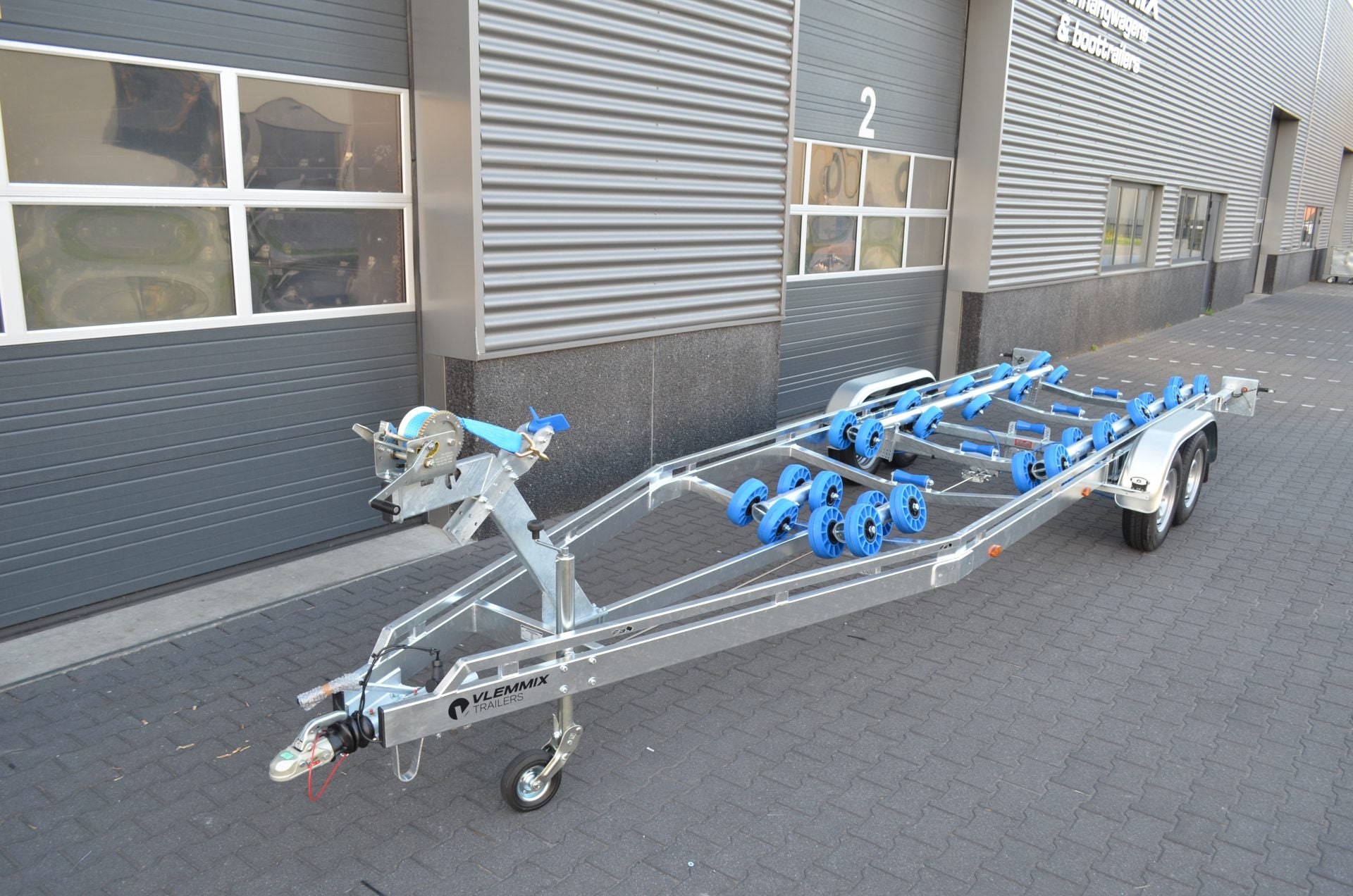 Remolque Náutico Multirodillo Flex-Roll 8,40 x 2,55 m - 2860 Kg - 2 ejes