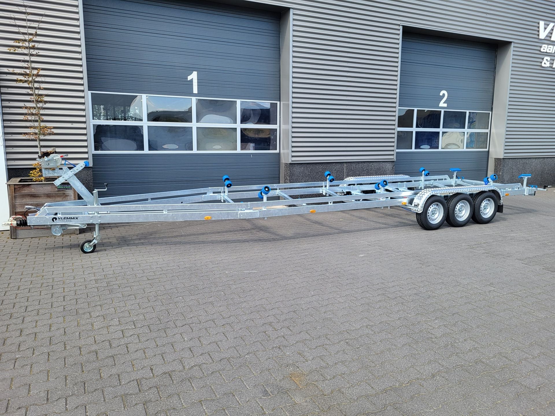 Remolque Barco 10,00 x 2,55 m - 2670 Kg - 3 ejes
