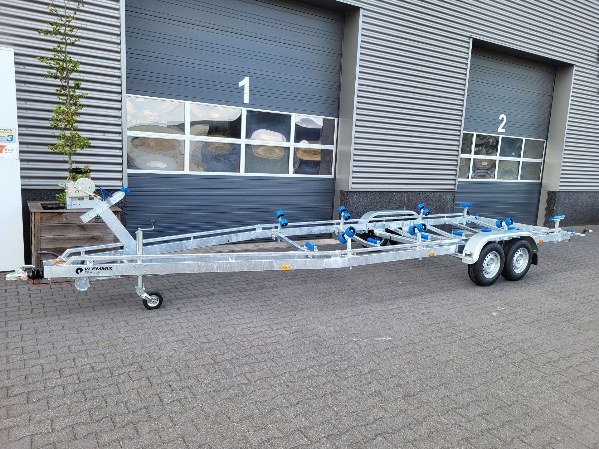 Remolque Barco 8,40 x 2,55 m - 2130 Kg - 2 ejes