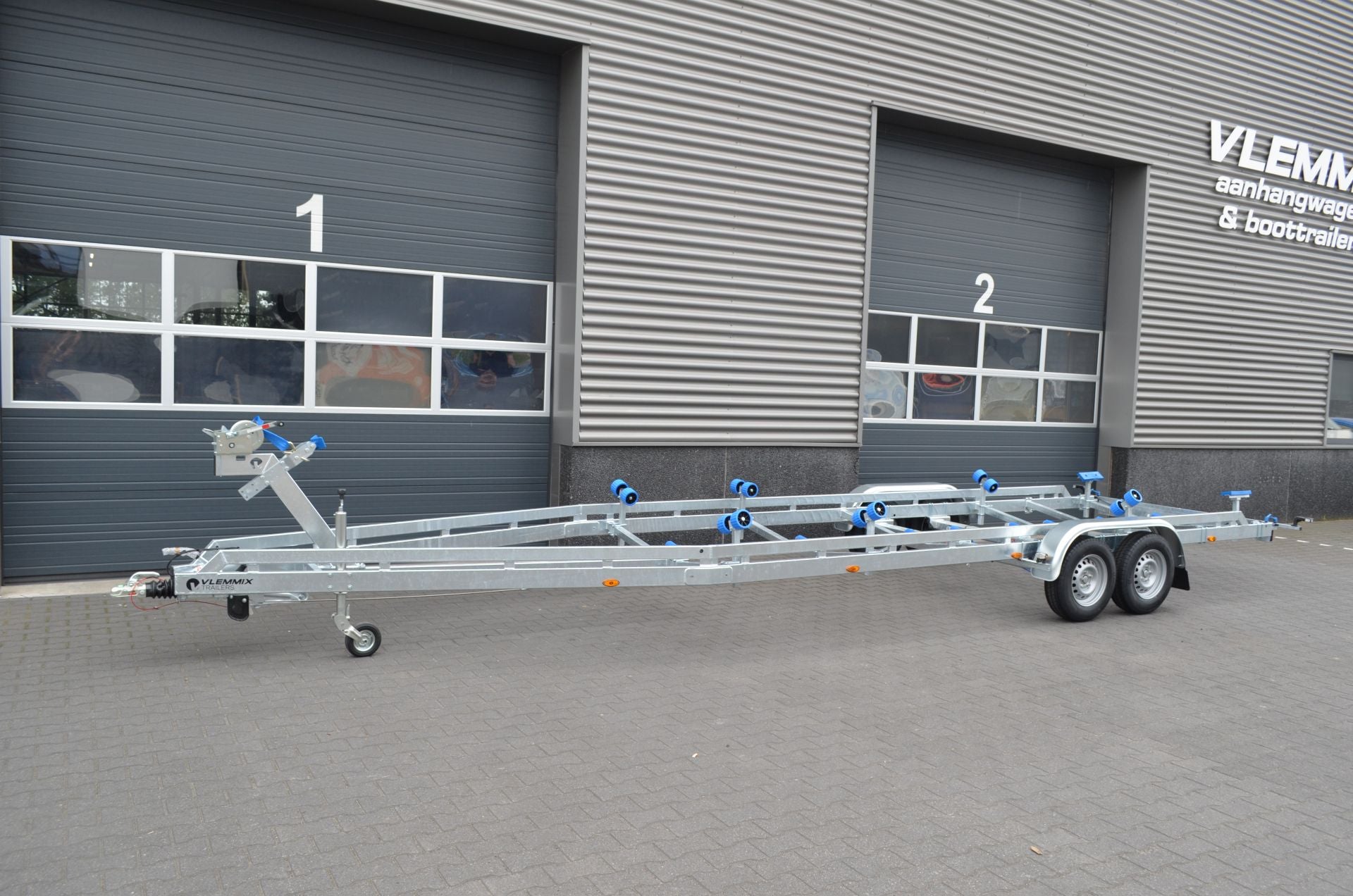 Remolque Barco 9,20 x 2,55 m - 2800 Kg - 2 ejes