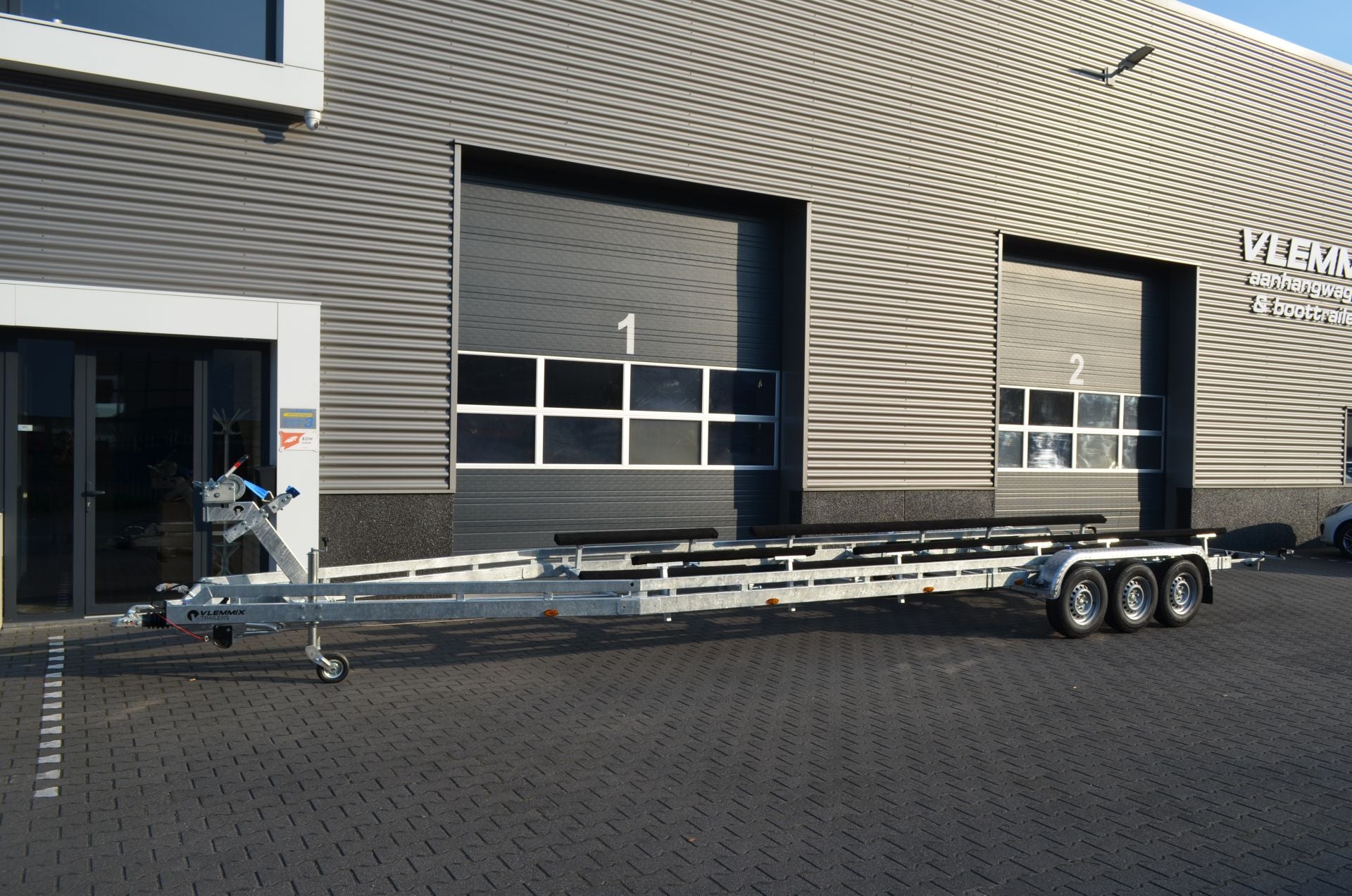 Remolque Náutico Patines 9,20 x 2,55 m - 2700 Kg